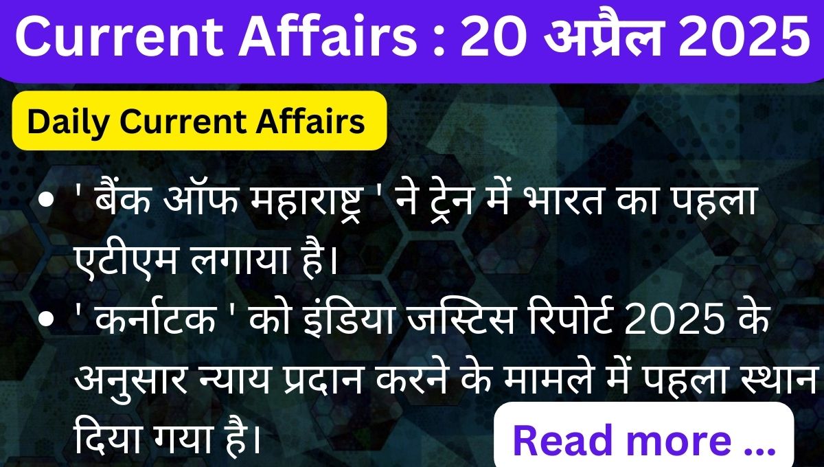 Current Affairs Today